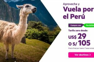 Vuela por el Perú con Sky Airline al Mejor Precio